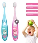1 шт. в комплекте, детское мягкий ультра-тонкий супер Мягкая зубная щетка детские, для малышей Уход за полостью рта электрическая зубная щетка инструмент для маленьких детей чистки электрическая зубная щетка детские вещи