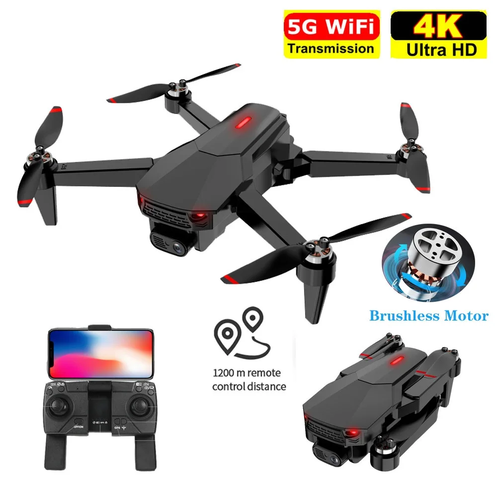 S9 25mins Camera Drones 4K GPS 1KM Long Distance Professional 5G WiFi FPV Brushless Foldable Quadcopter Drone PK SG906