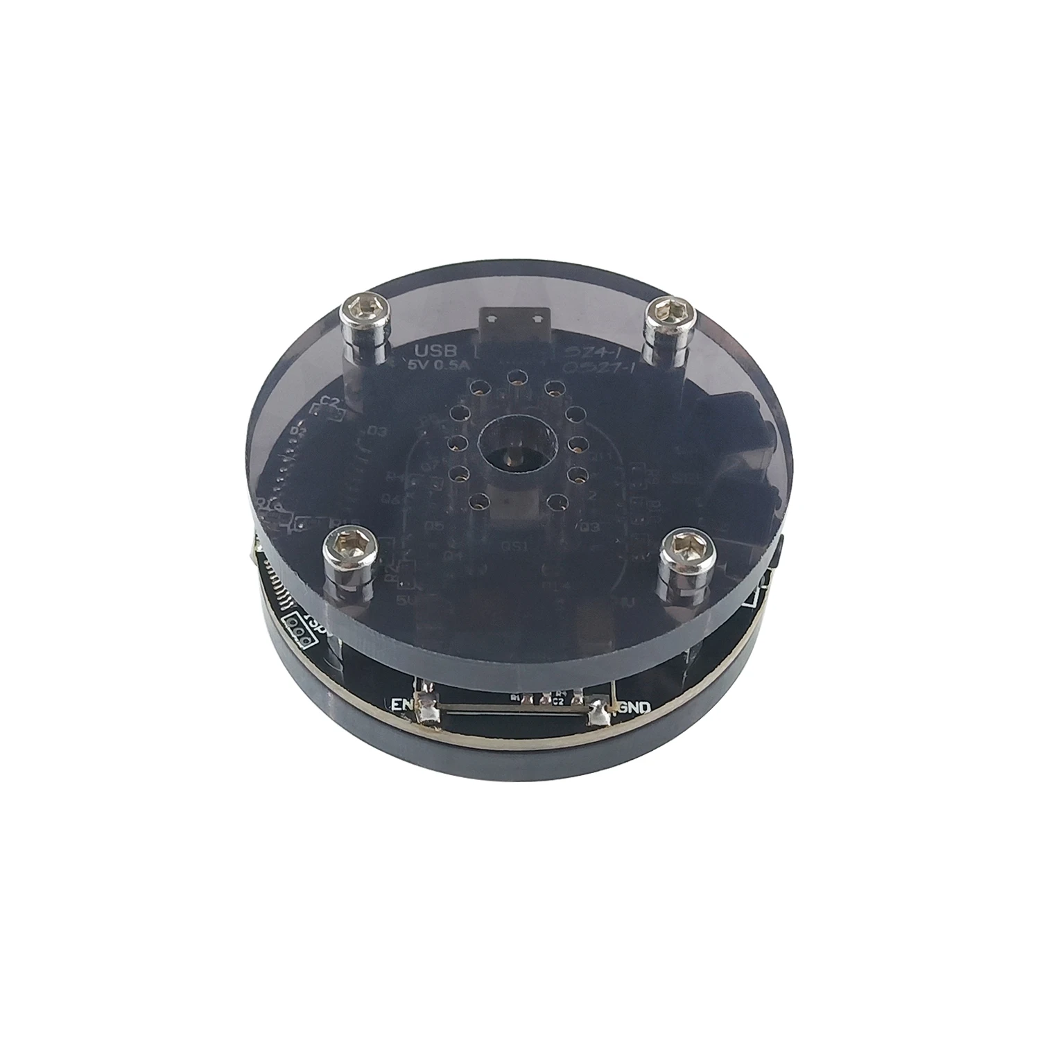 GHXAMP новые светящиеся часы с одной трубкой Nixie помощью чипа Epson интерфейс Micro USB