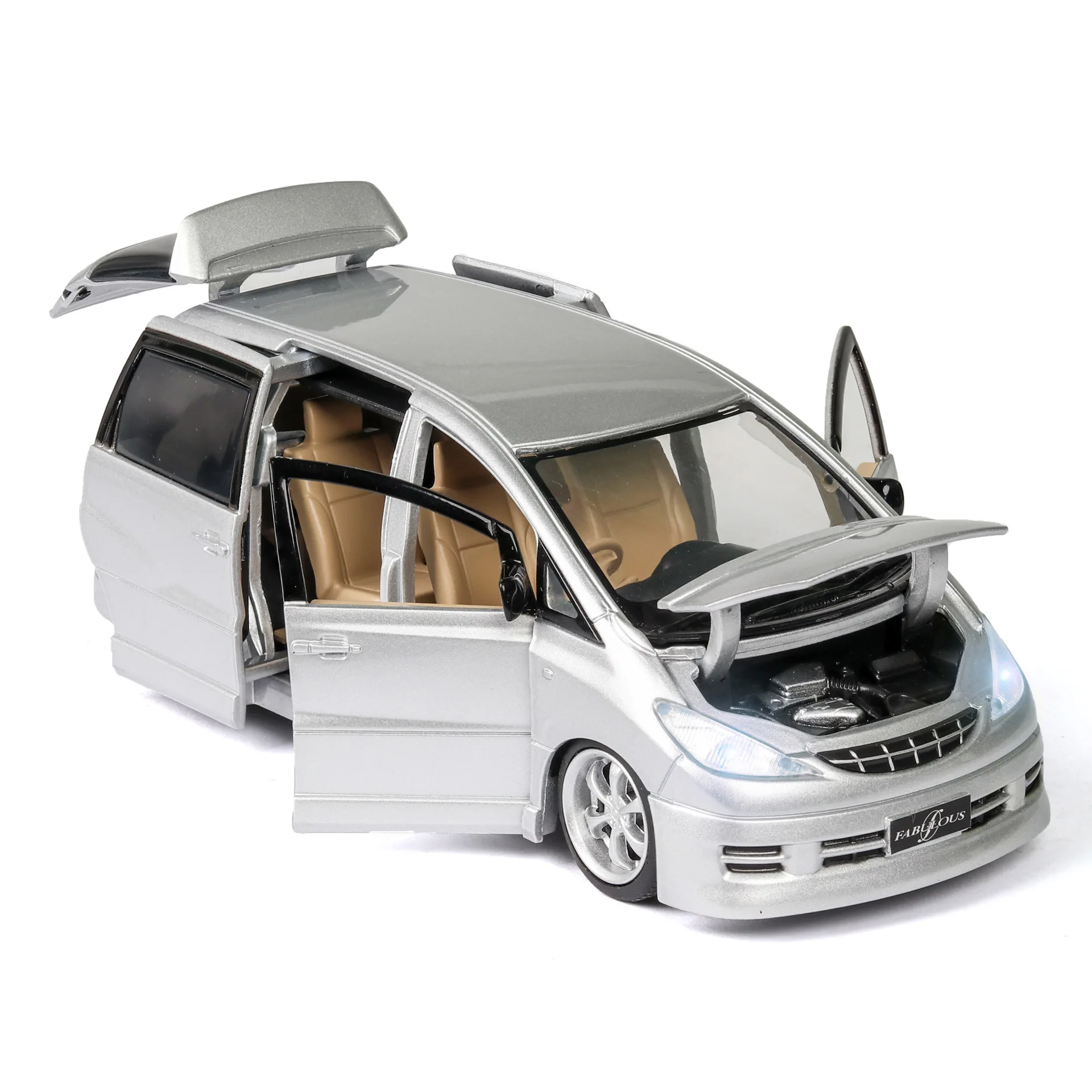 

1/32 Toy Cars Model Diecast for BoysPull Back High Simulation Kids Christmas Gift Collection