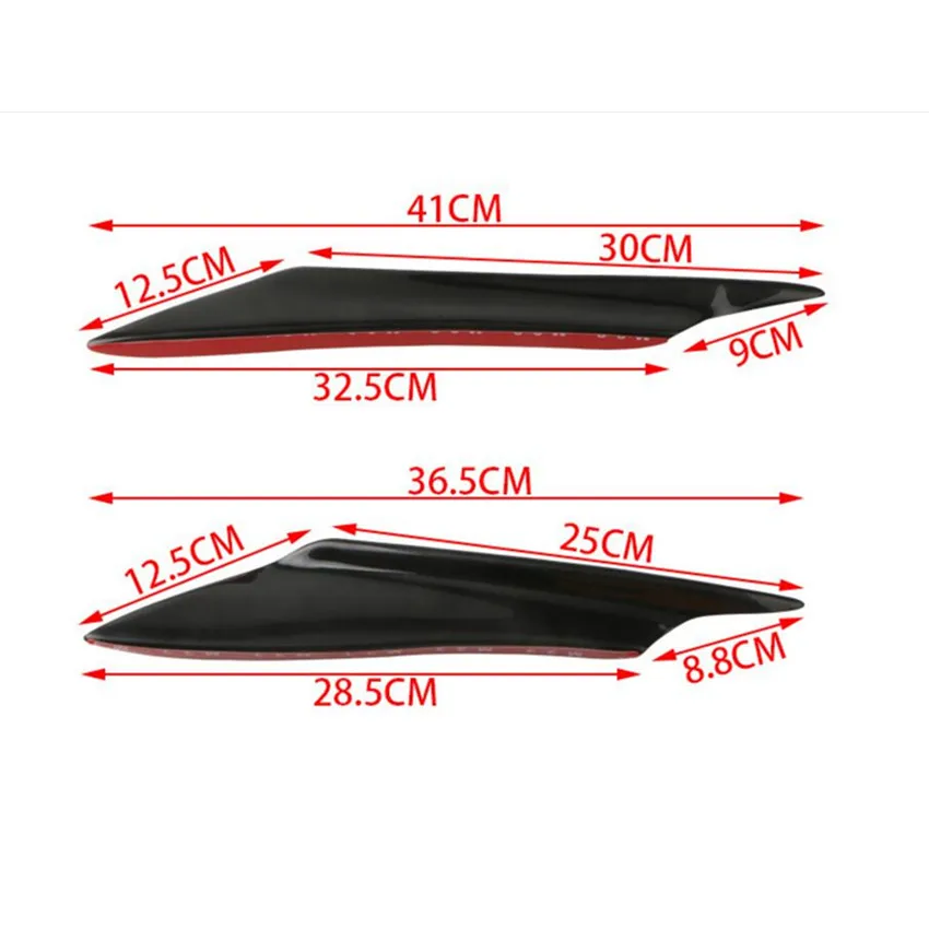 

car front bumper lip diffuser lip body kit spoiler for Skoda Citigo FABIA FELICIA Karoq Octavia KODIAQ Rapid Scala SUPERB yeti