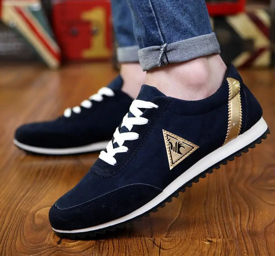 Men canvas Fashion Brand Casual Shoes flat For Comfortable Lace Up Zapatos Sapatos youth Plus Size Hombre sneakers |