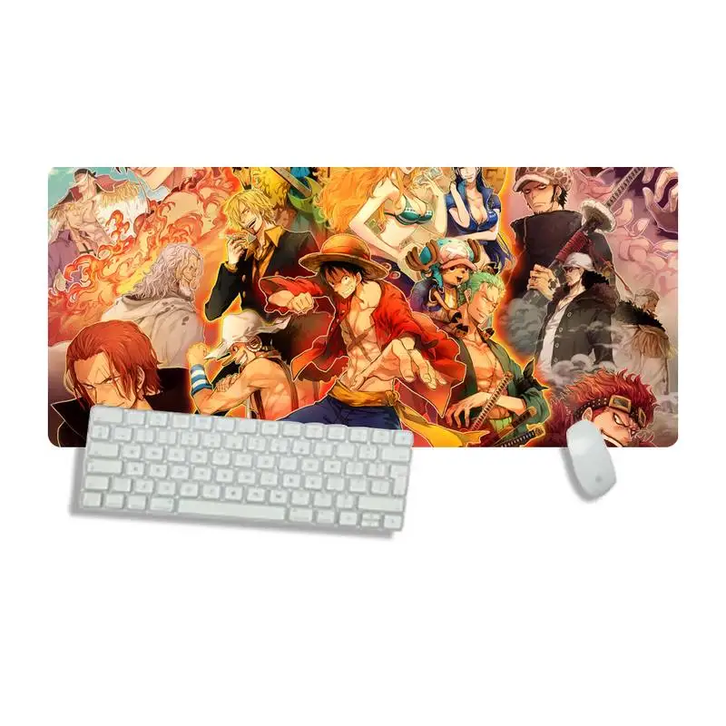 

Anime ONE PIECE Cartoon Silicone large/small Game Desk Table Protect Game Office Work Mouse Mat pad Non-slip Laptop Cushion