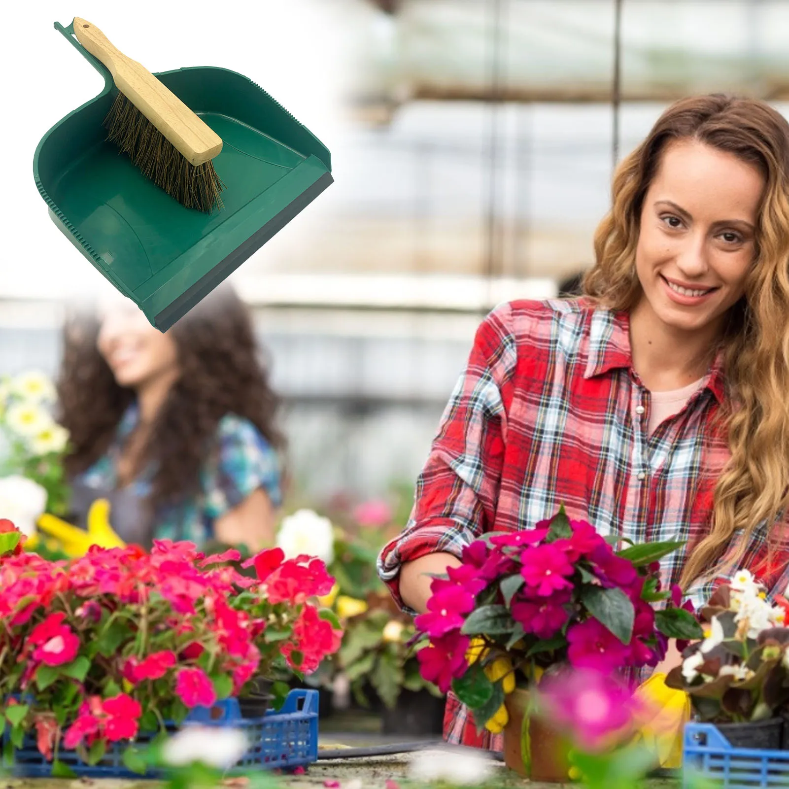 

2021 NEW Garden Dustpan And Brush Set High-quality Shovel Pan Tool Very Durable Save Time Easy To Use Easy To Store