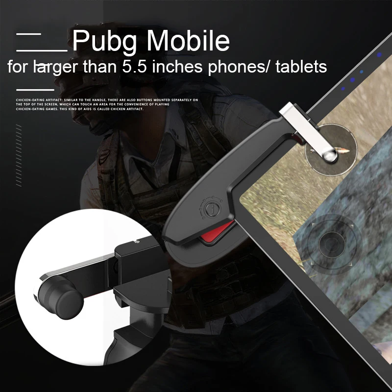 

Pubg Mobile Shooting Game Gamepad Controller Triggers For Cell Phone L1R1 Trigger Fire Button Joystick For Ipad
