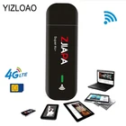 Wi-Fi-модем YIZLOAO, 4G USB-модем с разблокировкой, 4G, lte, usb-модем, Wi-Fi, сетевая точка доступа, карта со слотом для sim-карты