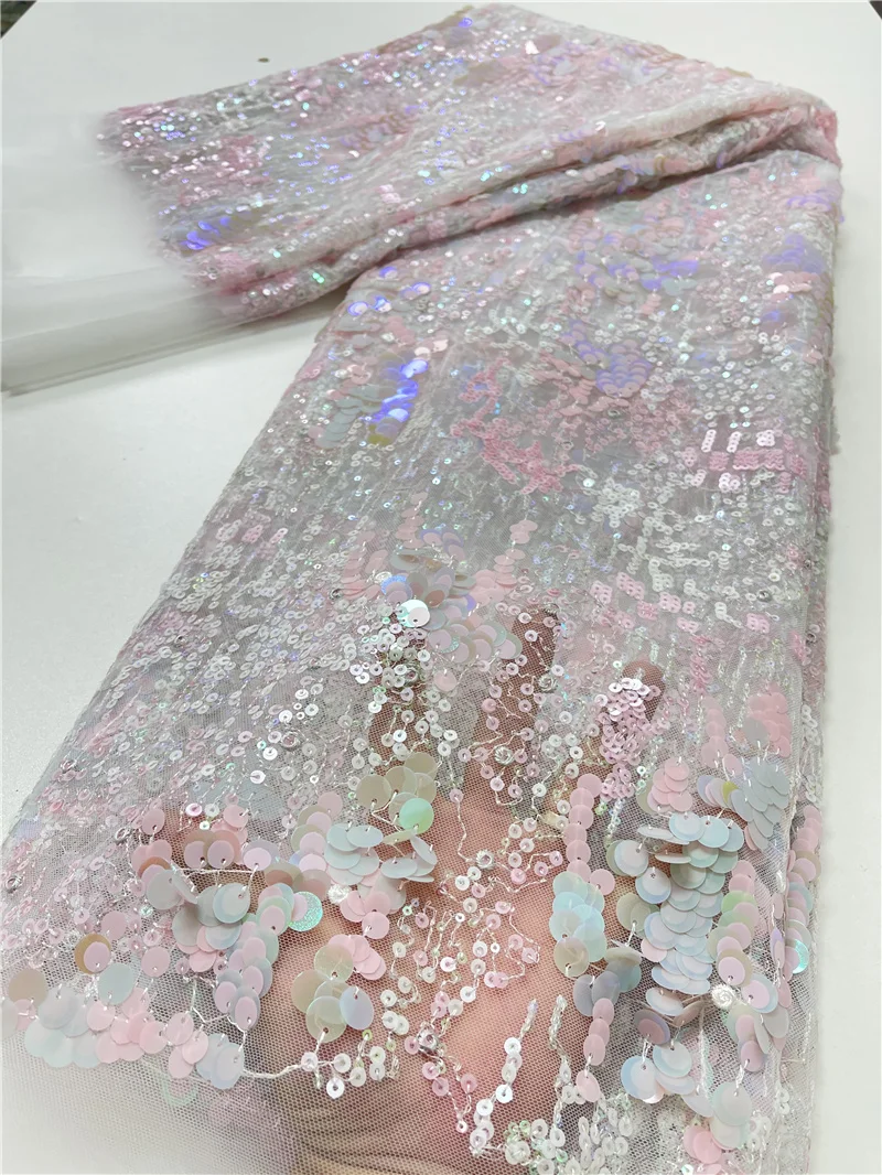 

PGC последняя Африканское трикотажное ажурное кружево ткань Embroiderey блестки французские кружева, тюль, состоящий из выпуклых кружевных элеме...