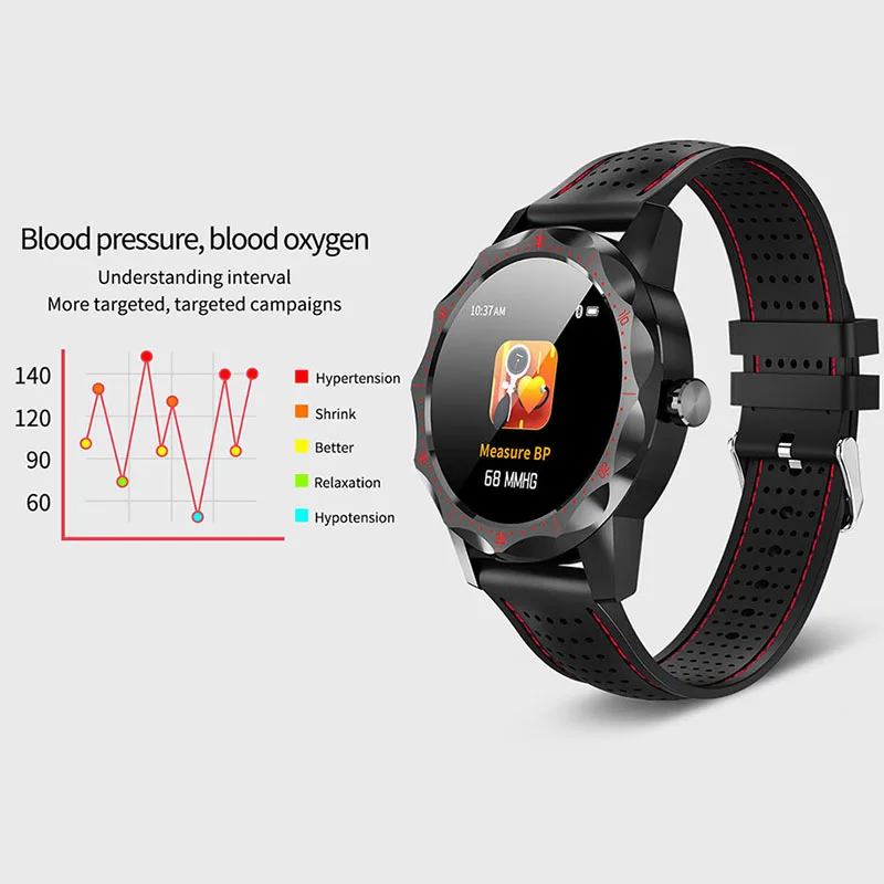 Newly Smart Watch IP68 Waterproof Heart Rate Fitness Activity Intelligent | Электроника