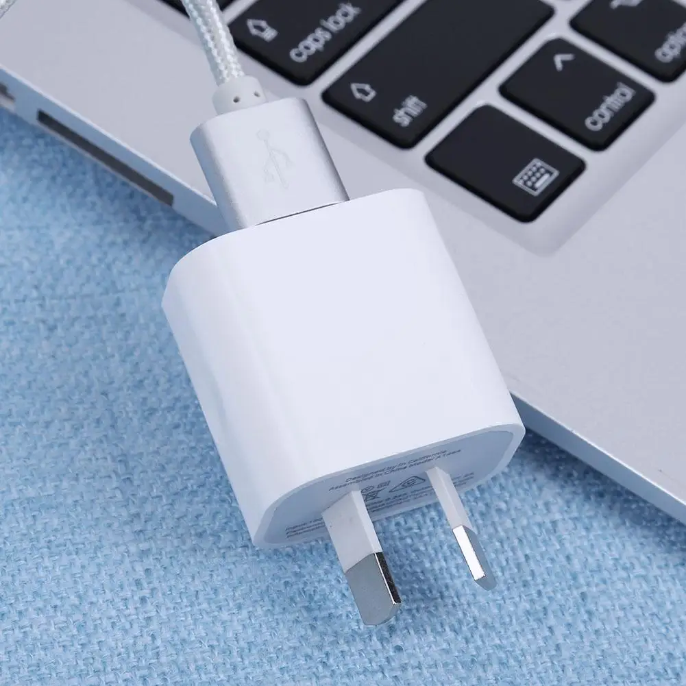 ALLOET AU штекер с двумя портами USB зарядное устройство для мобильного телефона
