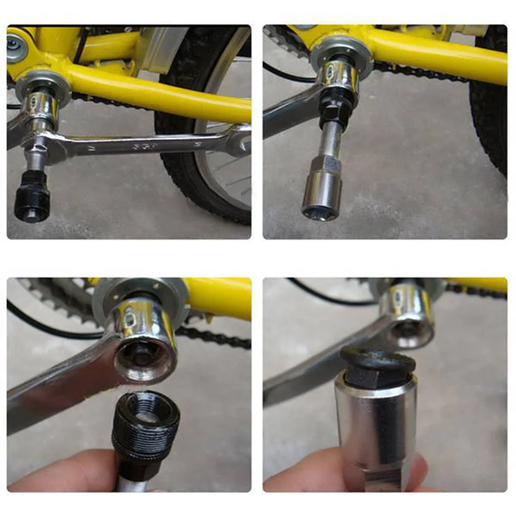 

Bike Crank Puller Removal Repair Extractor Bottom Bracket Remover Cycling Crankset Pedal Remover Bicycle Tool Universal