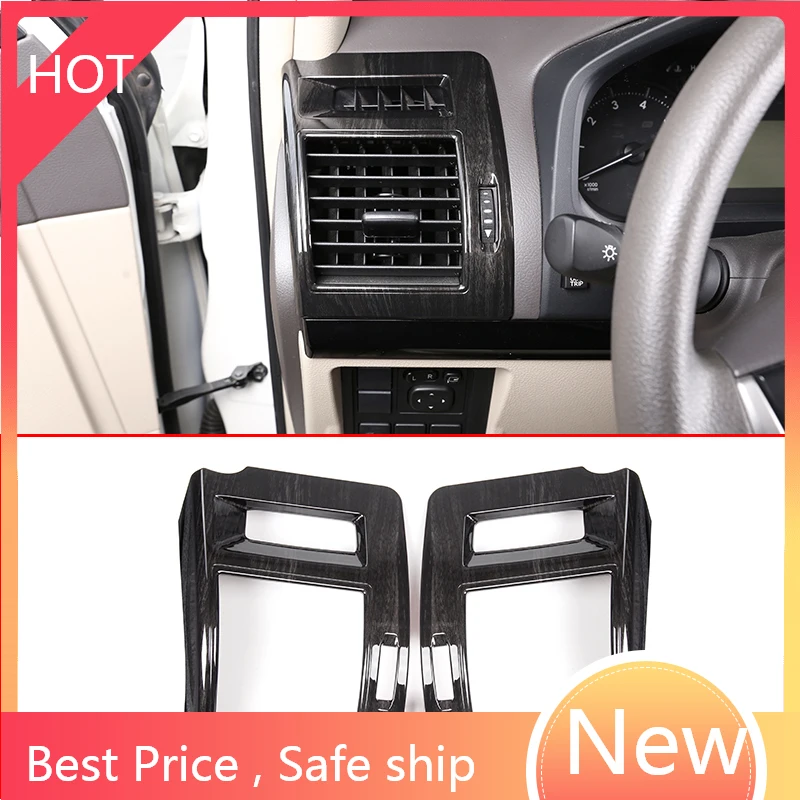 

Для Toyota Land Cruiser Prado FJ150 150 2018 ABS, боковой передний кондиционер, отделка вентиляционного отверстия, автомобильные аксессуары для LC Prado 2018 2 шт. fr
