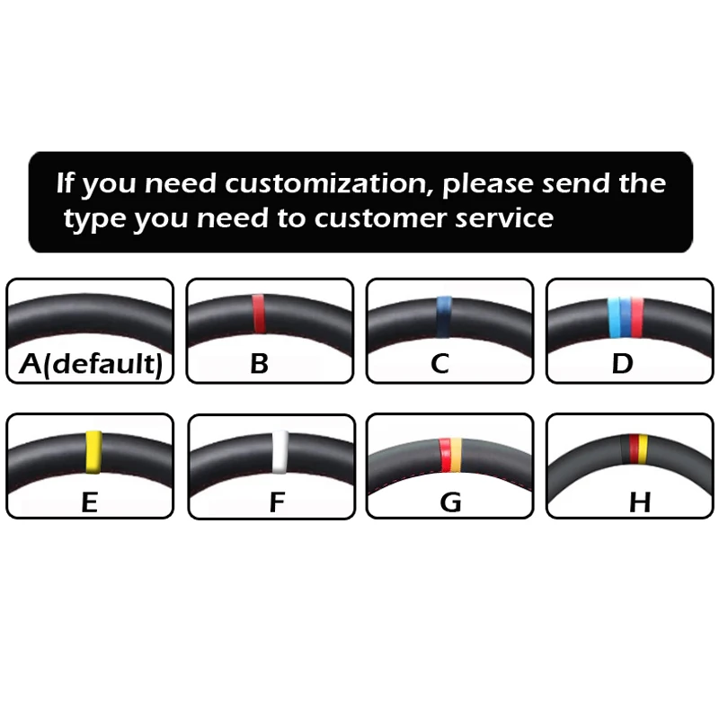 

Hand sewn Black Suede steering wheel cover for BMW F20 F21 F22 F23 F30 f31 F34 F32 f33 f36