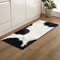 animal fur pattern floor mat carpet high quantily 3d printed polyestry plush kitchen mat easy cleaning non slip mat rug carpet