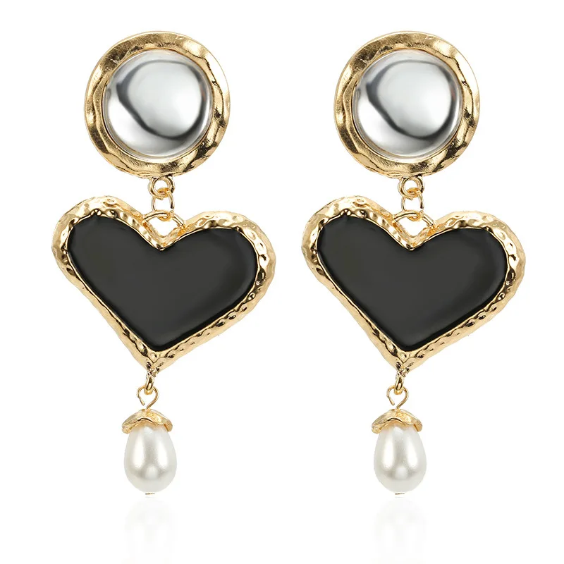 Новинка 2019 металлические подвесные ранцы в форме сердца Модные Простые