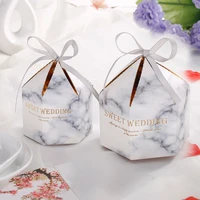 2050pcs candy box with ribbon chocolate gift box souvenirs for guests wedding favors and gifts dragee baby shower favors boxes