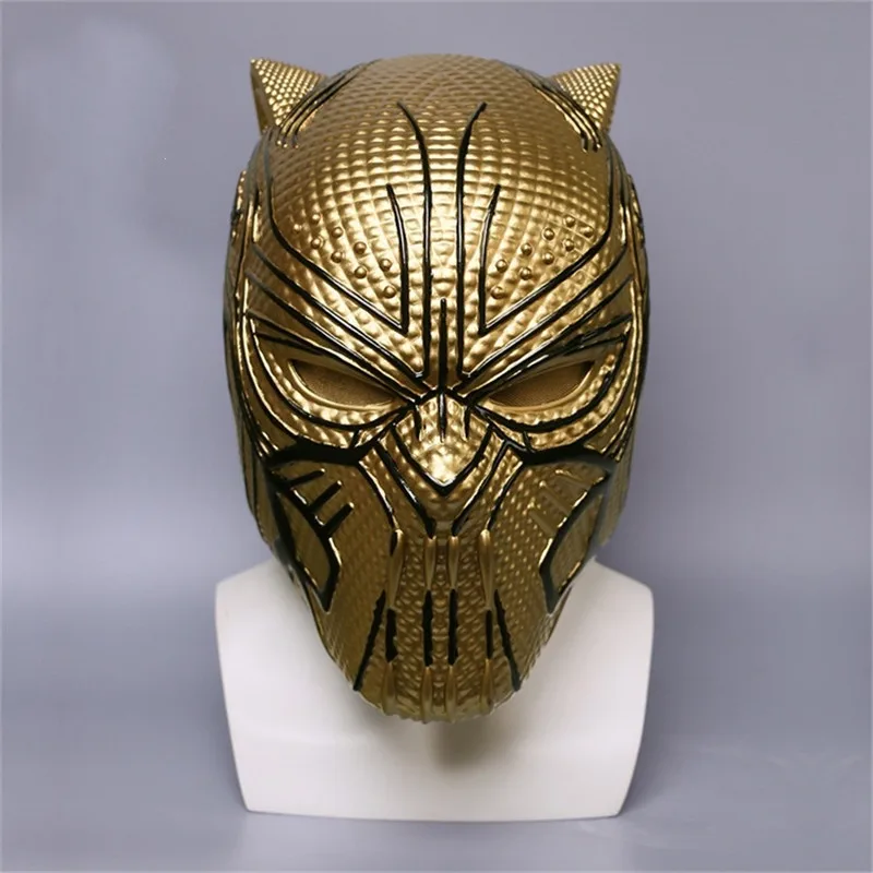 Супергерой злодей Эрик килмонгер ПВХ маски Косплей Костюм Хэллоуин шлемы