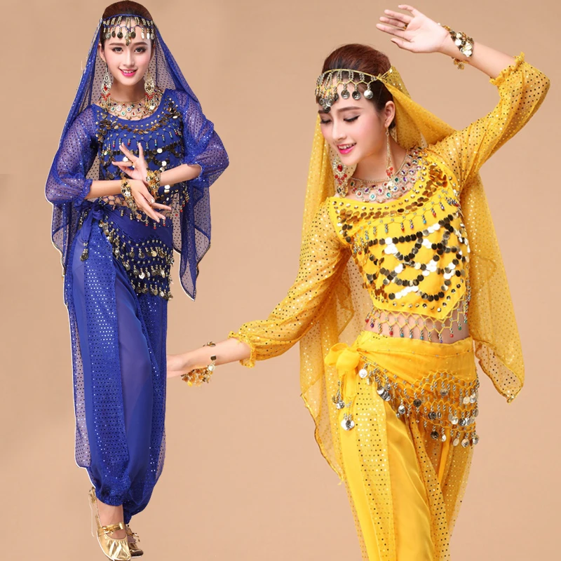 Женский костюм для танца живота восточных и индийских танцев|Танец живота| |