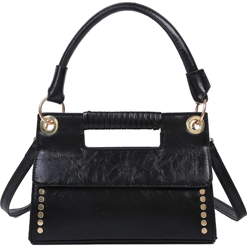 

Elegant Female Square Tote bag 2020 Fashion New High quality PU Leather Women's Designer Handbag Vintage Shoulder Messenger Bag