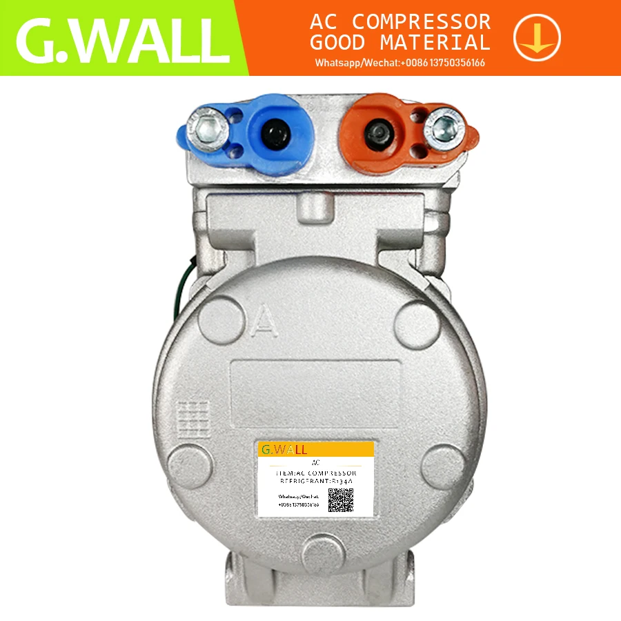 10PA17C AC компрессор для SSANGYONG RODIUS 2 7 Компрессор 6652300011 152267 180500390A | Автомобили и