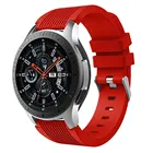 Силиконовый ремешок для часов для Samsung galaxy Watch 46 мм спортивный сменный Браслет ремешок 22 мм для Gear S3 FrontierClassic