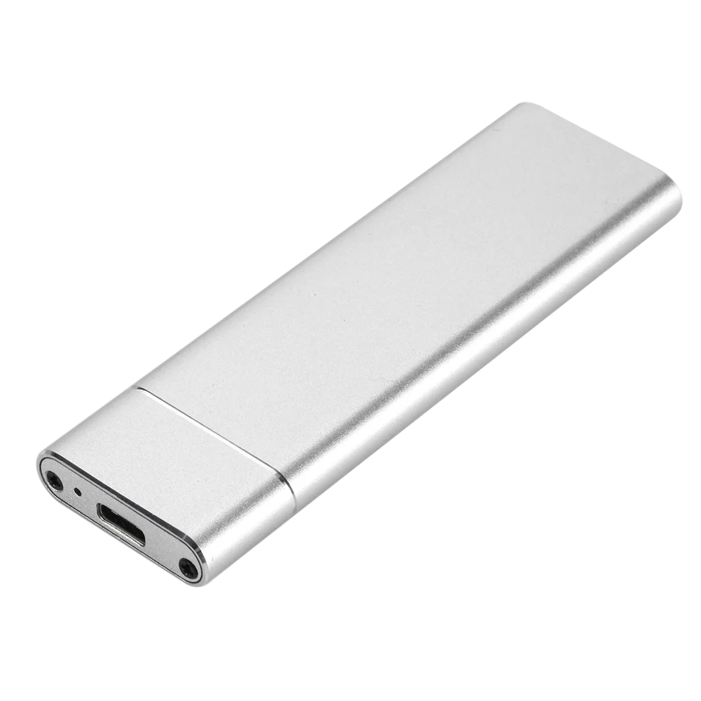 USB 3.1 to M.2 NGFF SSD Mobile Hard Disk Box Type C Adapter Card External Enclosure Case for m2 SATA 2230/2242/2260/2280 | Электроника