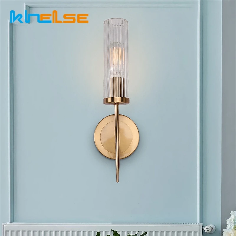 Американский Ретро светодиодный настенный светильник скандинавский комнатный