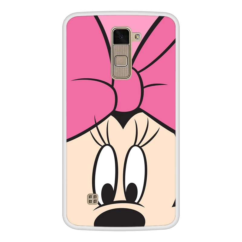 Чехол для телефона LG Stylus 2 Мягкий силиконовый чехол из ТПУ с принтом Микки и Минни