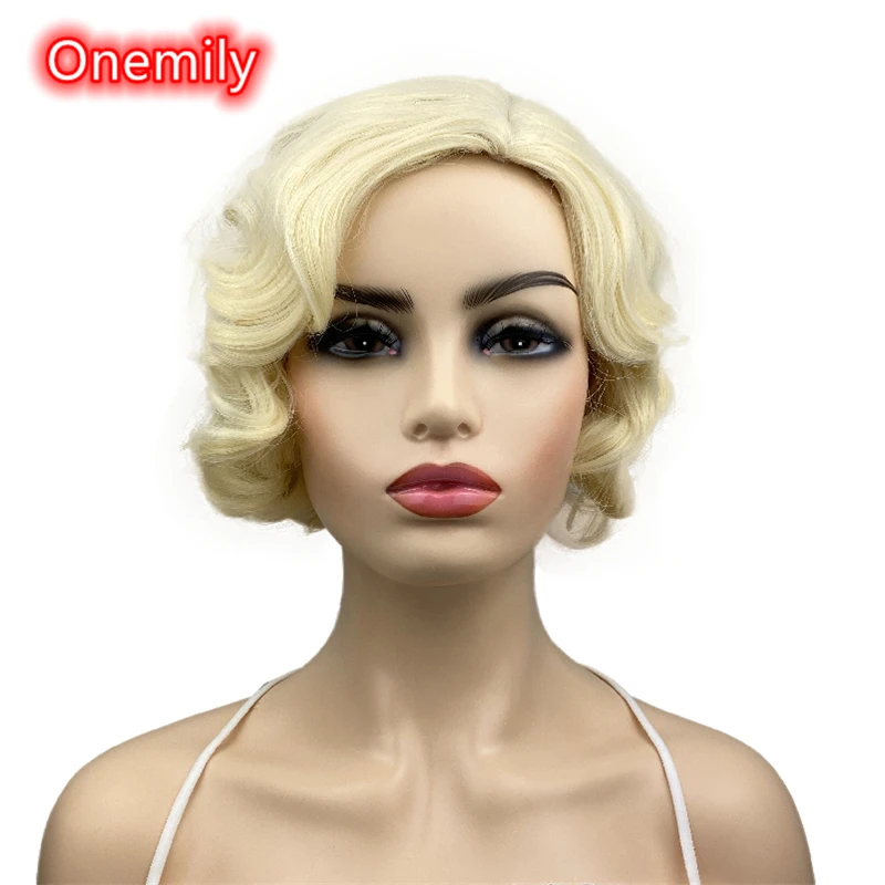 Onemily винтажные короткие кудрявые пальцы волнистые Хлопушки термостойкие