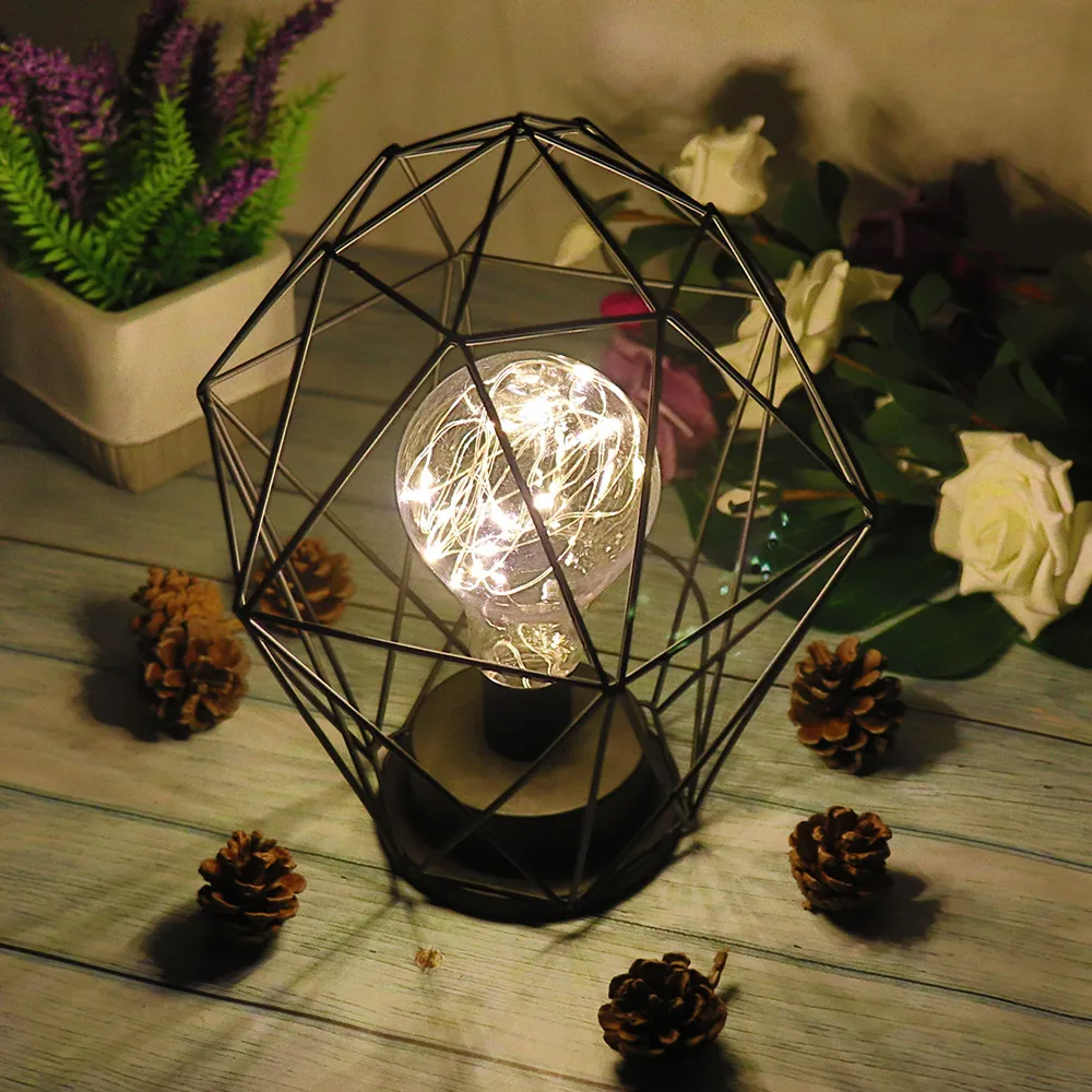 Креативный праздник Ретро железное искусство минималистичные полые настольные