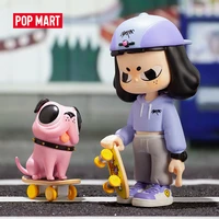 pop mart vitas ootd series blind box doll binary action figure birthday gift kid toy mystery box