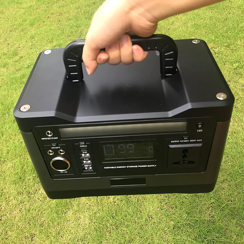 Мощность Солнечные генераторы 540Wh 1000 Вт пиковый Портативный станция UPS литий