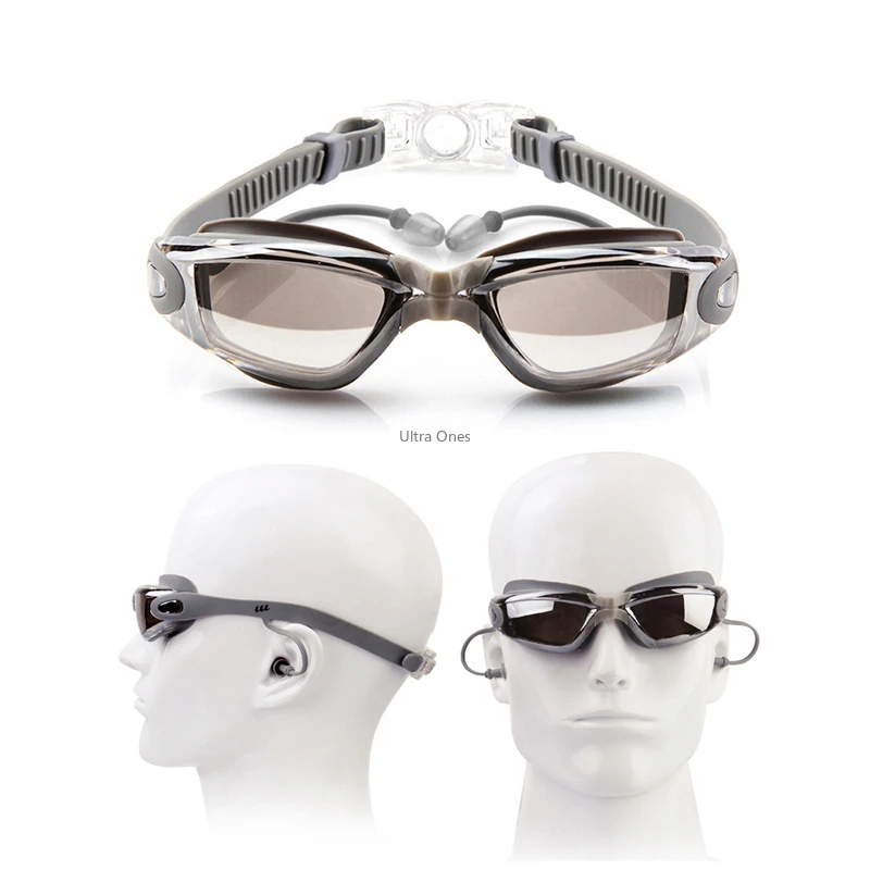 Профессиональные очки для плавания ming с ушной затычкой водонепроницаемые