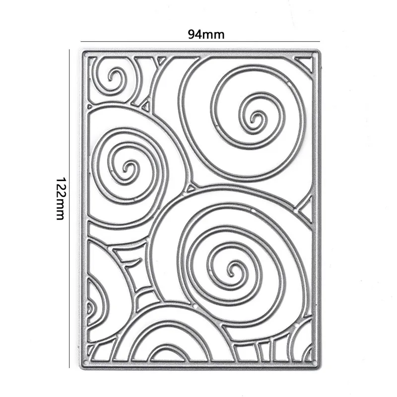 Eastshape фоновая рамка металлические Вырубные штампы для изготовления карт