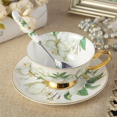 200 мл модные фарфоровые столовые приборы и пакеты для послеобеденного чая