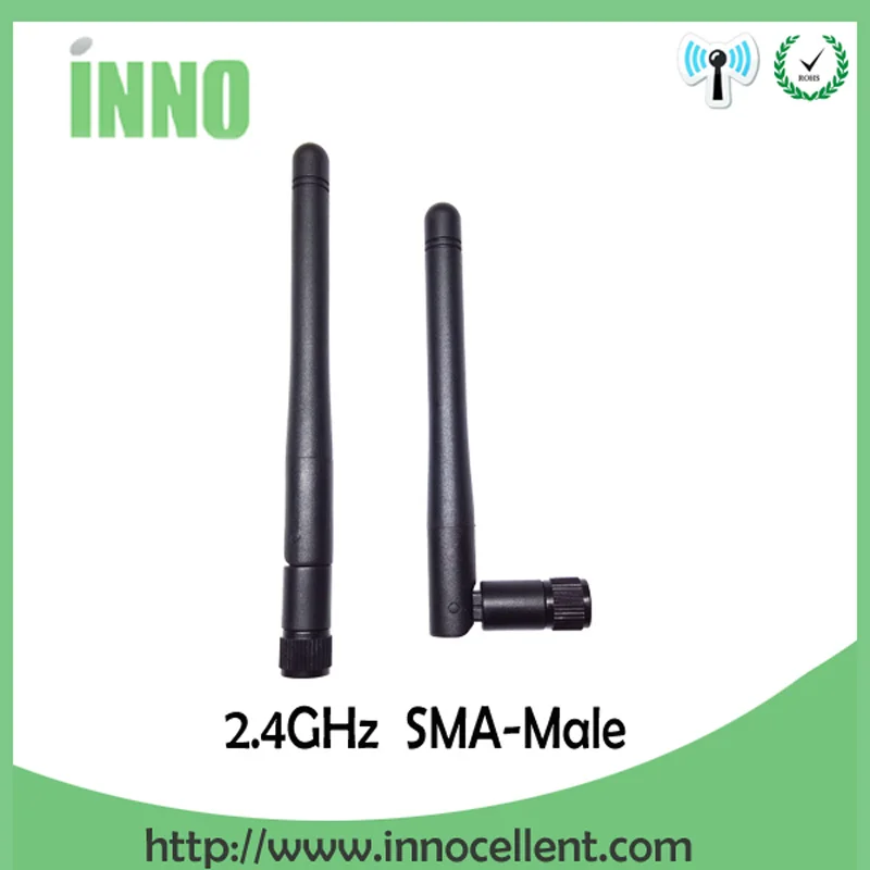 10 шт. оптовая продажа wifi 2 4 GHz антенна 3dbi SMA разъем ghz антенны wi fi Omni белые для