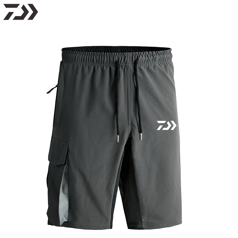 

Daiwa Fishing Shorts Breathable Quick Dry Fishing Clothing Multi-pocket Fishing Clothes Outdoor Hiking Trousers for Men