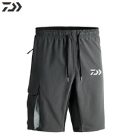 daiwa fishing shorts breathable quick dry fishing clothing multi pocket shimanos fishing clothes outdoor hiking trousers for men