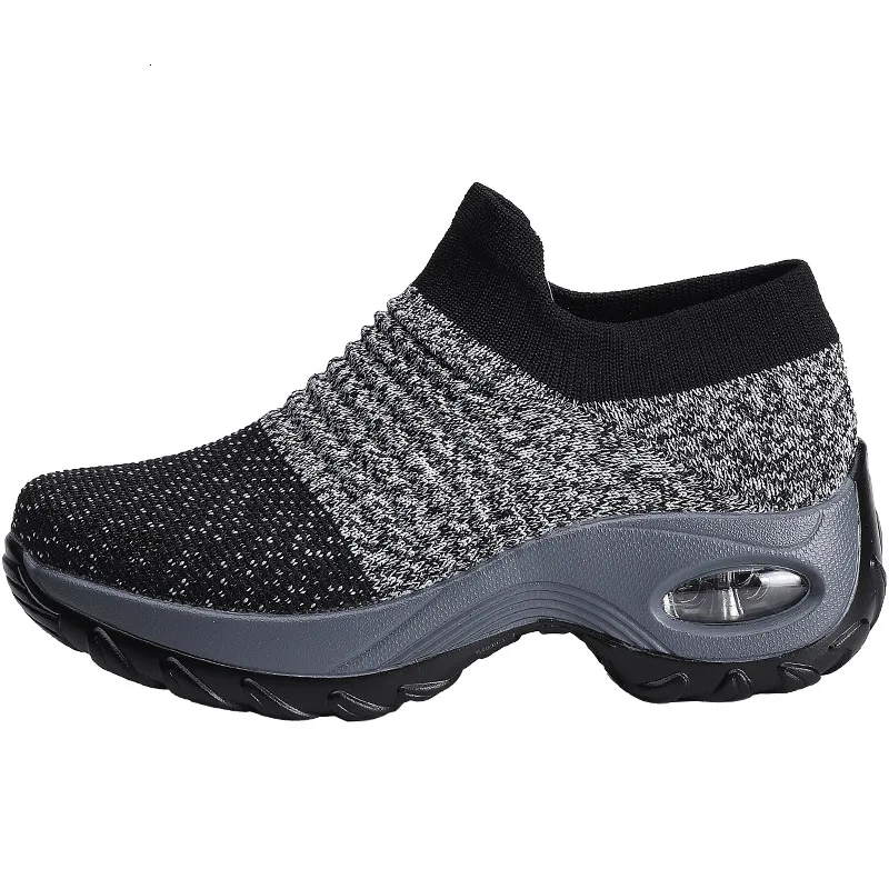 Женские кроссовки Обувь на плоской подошве Слипоны платформе для женщин