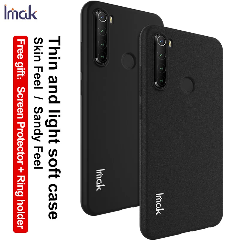 Чехол для Xiaomi Redmi Note 8 Pro Note8 pro 8pro с защитой экрана Imak ковбойская матовая задняя