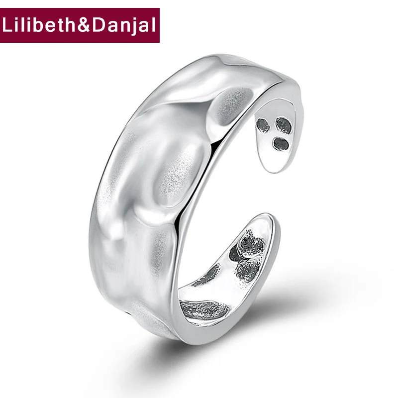 

Creative Fashion Ring 100% Pure 925 Sterling Silver Adjustable Ring fine Jewelry Women joyas de plata 925 2020 New Arrival R23