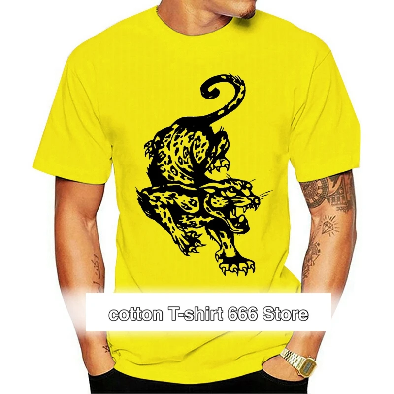 

Винтажная футболка с татуировкой в стиле ретро