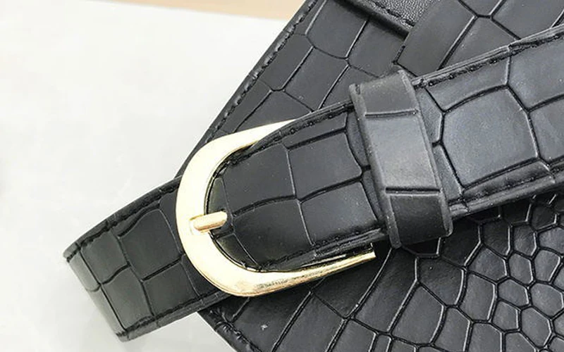 Винтажная поясная сумка для женщин из кожи аллигатора, поясная сумка, сумка для телефона, нагрудная сумка, ремень унисекс, сумка через плечо, кошелек
