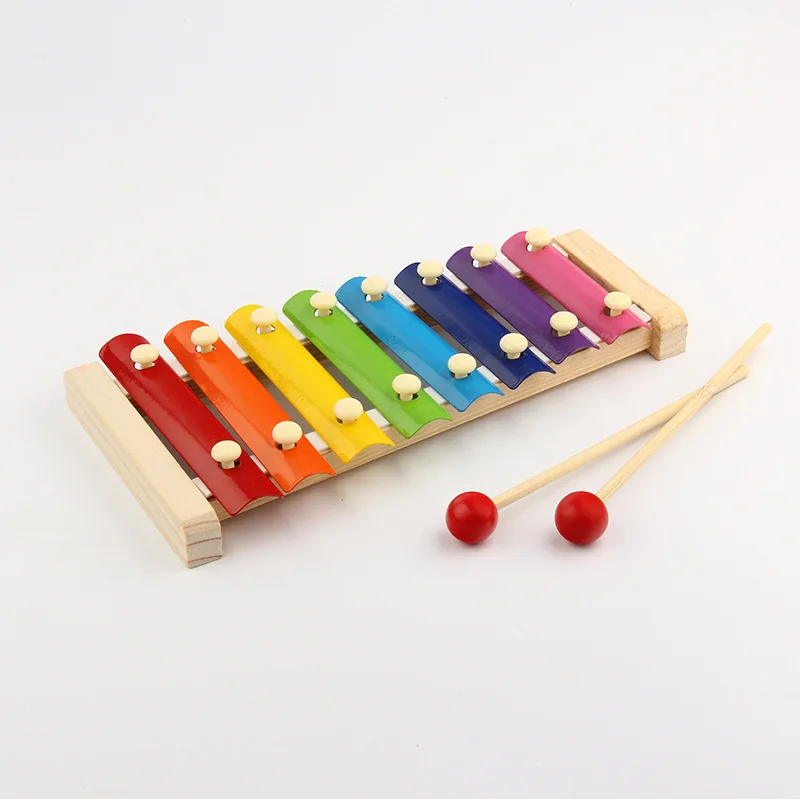 

Wooden octave piano children's toys wooden children enlightenment early teach xylophone percussion instruments piano toys