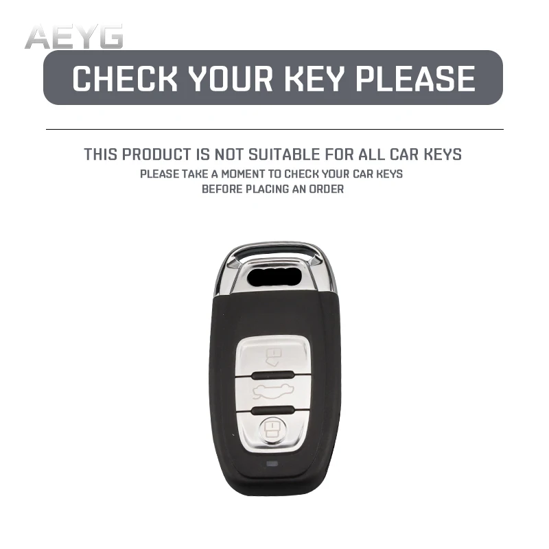 Модный ТПУ чехол для автомобильного ключа с полным покрытием Audi A1 A3 A4 A5 A6 A7 A8 Q3 Q5 Q7