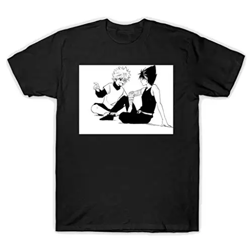 Черная футболка Hiei и Killua