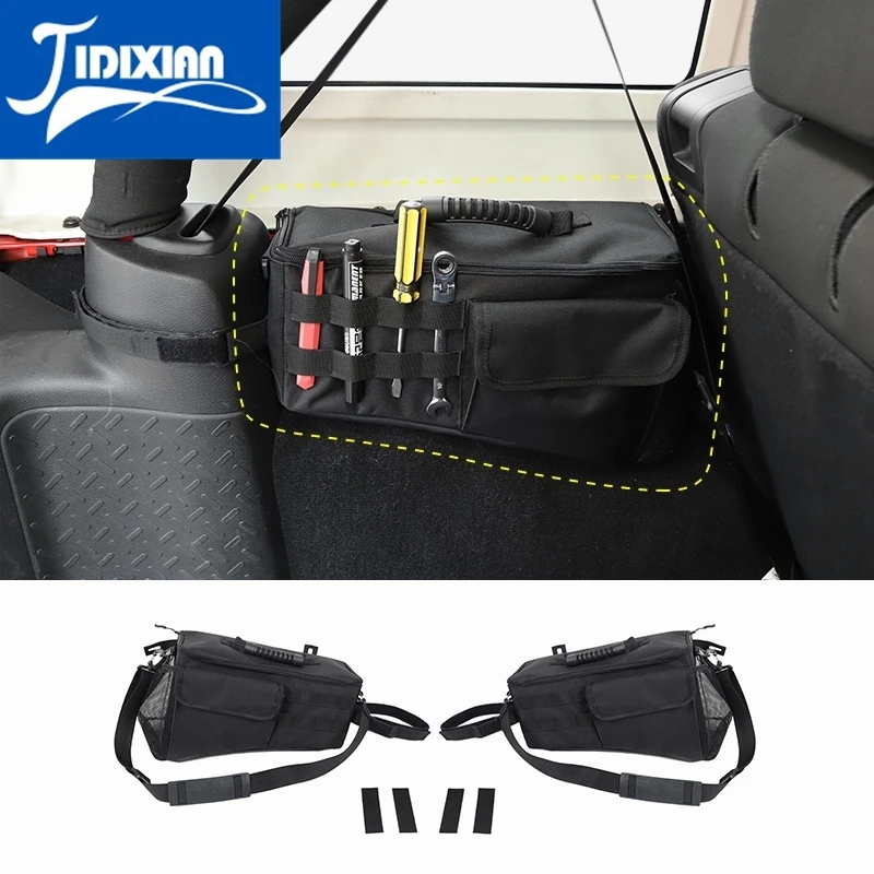 

JIDIXIAN Stowing Tidying Car Trunk Side Storage Bag for Jeep Wrangler JK 2007-2017 Car 4 Door Interior Accessories