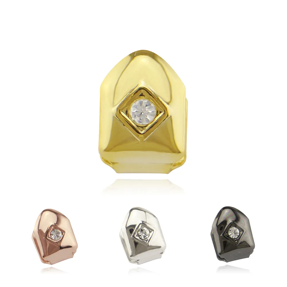 Заводская низкая цена простые Grillz зуб хип-хоп стоматологические грили модные рот