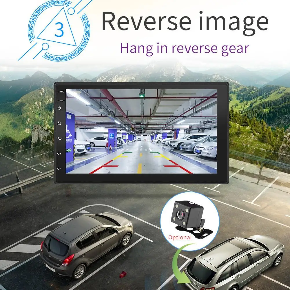 2din Android 8 1 автомобильный Mp5 плеер Автомобильный Стерео GPS навигация