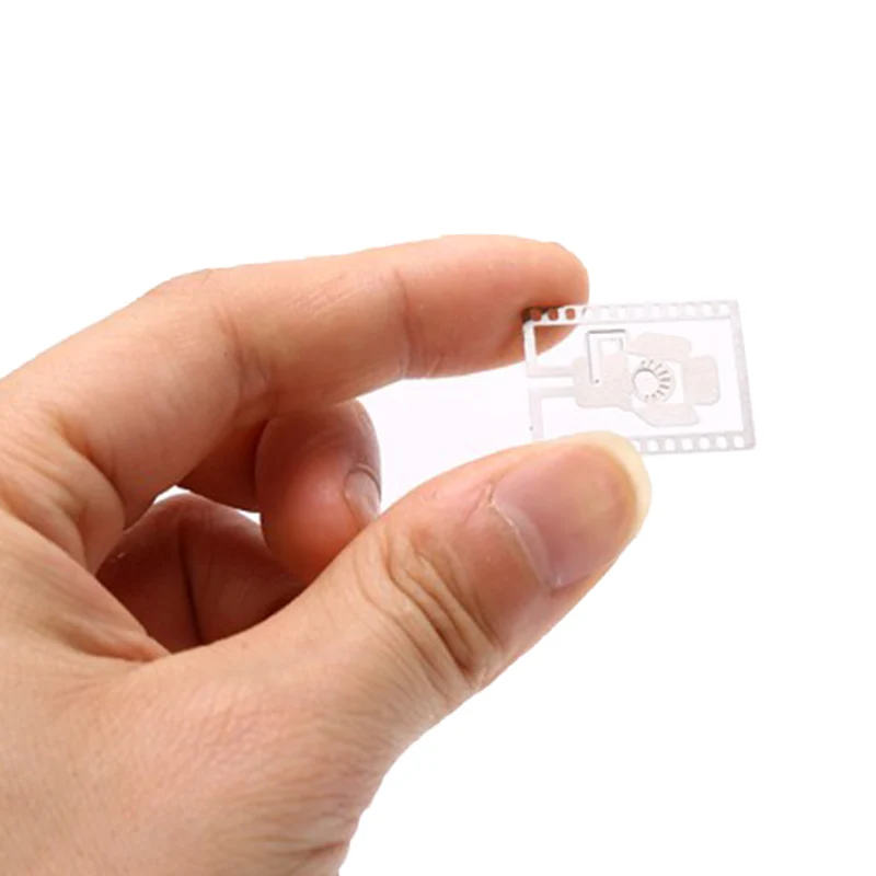 

Cute Creative Roll Film Movie Pendant Bookmark Student Metal Folder Stationery