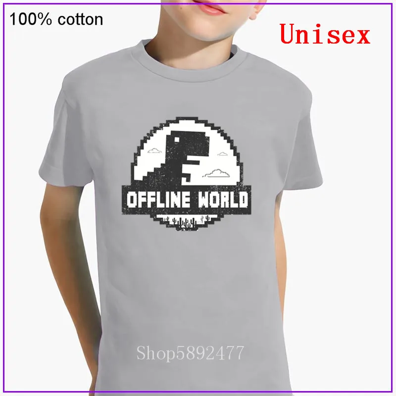 Детская футболка в стиле ретро одежда для мальчиков автономном без подключения к